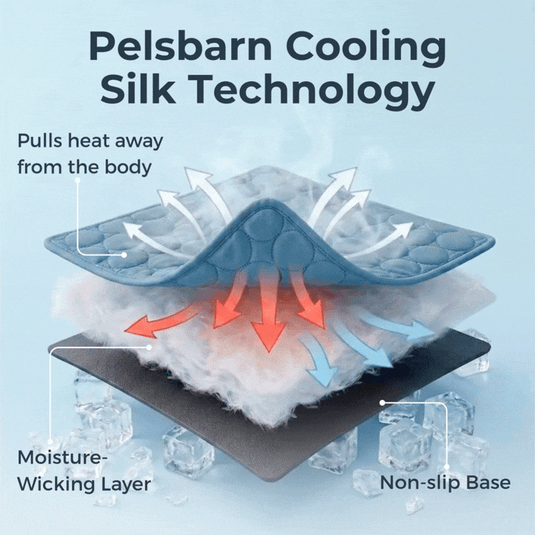PawChill Cooling Mat in action